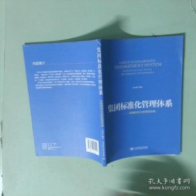 正版实拍 集团标准化管理体系 详细解读企业的集团发展