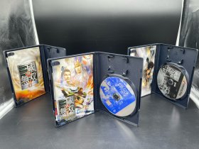 日本正版PS2游戏：真 三国无双 1-5  打包出  碟8新 箱说全 5的第二张碟中央有细微裂痕不影响使用