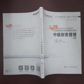 (2019)中级财务管理（下册）