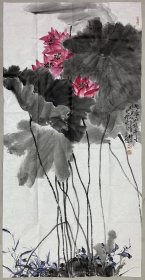 得自作者本人，终身保真 ——阮礼荣，1961年出生于江苏兴化，1989年毕业于南京艺术学院中国画专业，文学学士学位。现任南京信息工程大学传媒与艺术学院副院长、教授、硕士生导师。中国美术家协会会员，一级美术师，北京中关村画院艺委会副主任，江苏省文化艺术研究院特聘研究员，江苏省国画院特聘画家、南京书画院特聘画家，中国民主同盟南信大副主委。