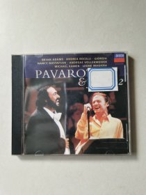 OAVAROTTI &friends 2 CD一碟【 碟片有划痕，正常播放】