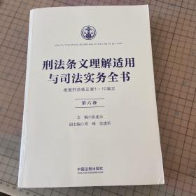 刑法条文理解适用与司法实务全书(六卷本)