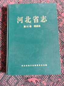 河北省志 第85卷档案志