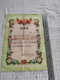 结婚证