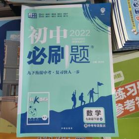 理想树2022版 初中必刷题 数学九年级下册 HK 沪科版配狂K重点