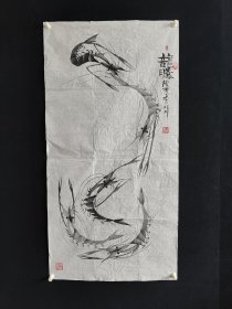 李兆川，136*68厘米，中国文化管理协会书画工作委员会会员，天津市美术家协会会员。