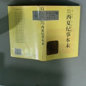 白话精评西夏纪事本末