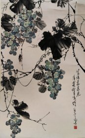 李小白（1949— ）（第十代李渔嫡孙）、李长白长子、著名旅美画家。1977年毕业于南京艺术学院美术系，后留校任教。1986年赴美留学、在美期间，任大纽约地区艺术家协会会长、美东花鸟画协会主席、美国琴棋诗画协会顾问“小白画院”院长。现定居在南京，为南京艺术学院客座教授、苏州大学艺术学院李长白中国画研究所名誉所长。南京市对外文化交流使者、南京市侨联理事。花鸟画1一幅42X69纸本原裱立轴，保真包退。