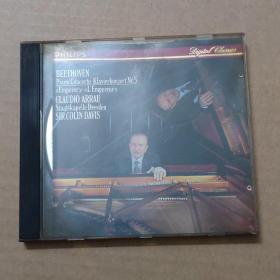 CD：BEETHOVEN EMPEROR CONCERTO CLAUDIO ARRAU STAATSKAPELLE DRESDEN SIR COLIN DAVIS