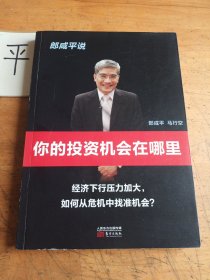 郎咸平说：你的投资机会在哪里