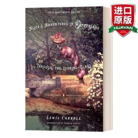 英文原版 Alice's Adventures in Wonderland and Through the Looking-Glass 爱丽丝梦游仙境 企鹅经典毛边本 英文版 进口英语原版书籍