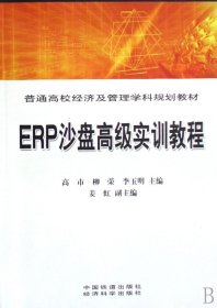 ERP沙盘高级实训教程[1/1](普通高校经济及管理学科规划教材)