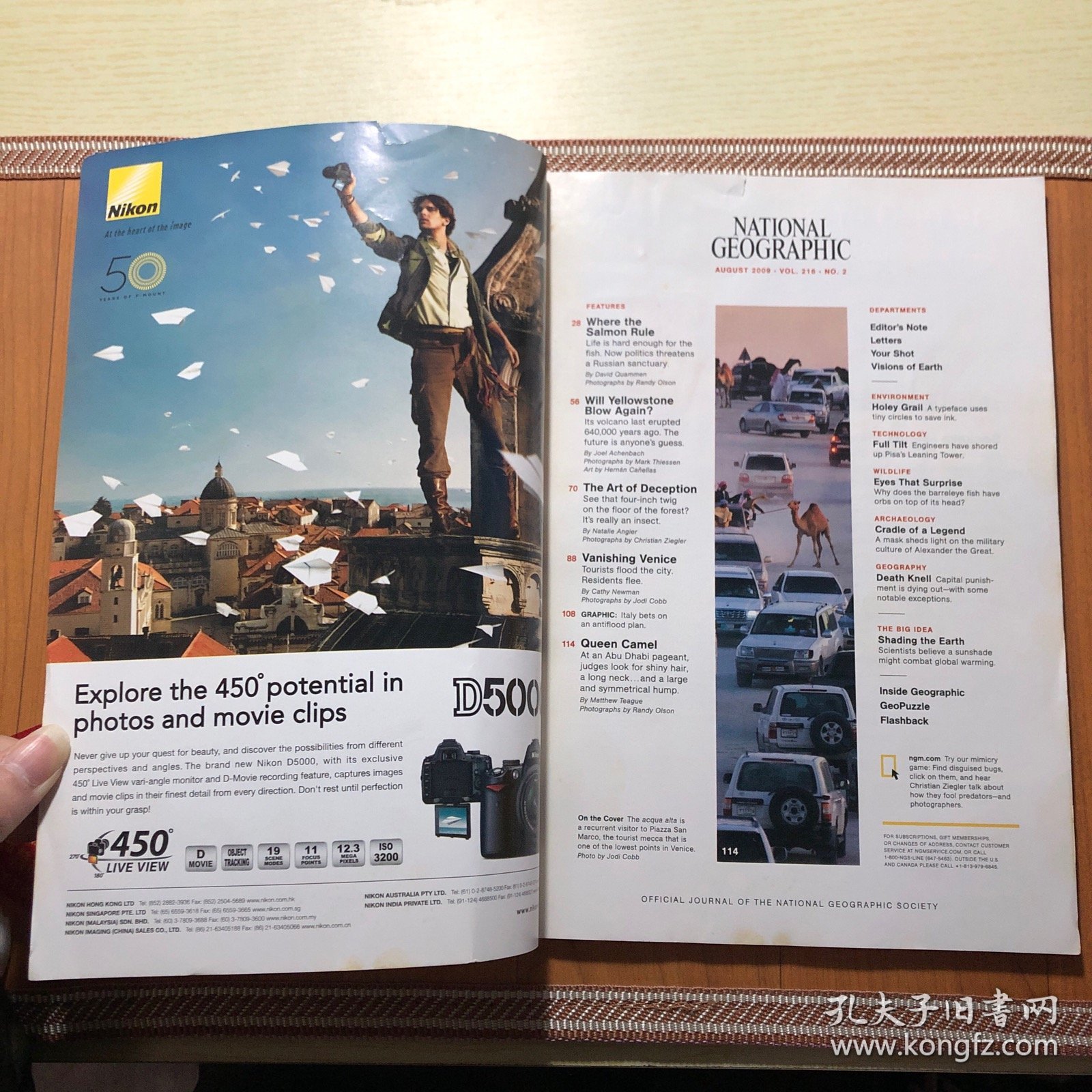NATIONAL GEOGRAPHIC 2009.8