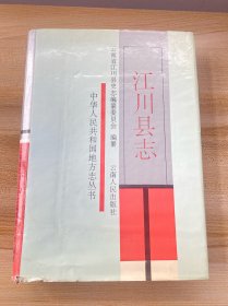 江川县志,硬精装16开