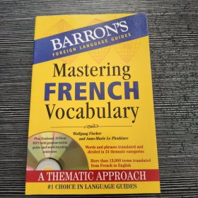 Mastering French Vocabulary with Audio MP3: A Thematic Approach (Mastering Vocabulary)
