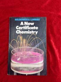 旧课本 化学 1977年 A NEW CERTIFICATE CHEMISTRY