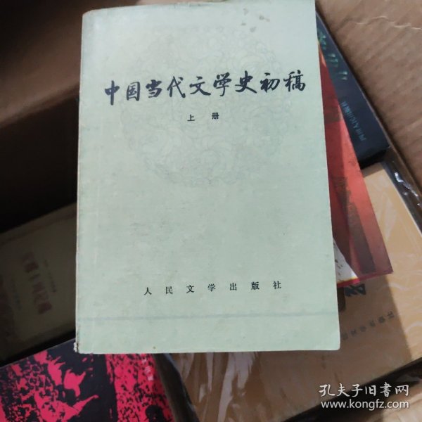 中国当代文学史初稿（上下）