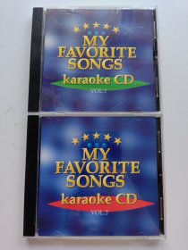 My Favorite Songs Karaoke CD VOL.1、2