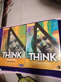 ThiNK STUDENT’S Book 3 （B1+），W0RkBook3 （ B1+）两本合售＜内页有笔记划线>