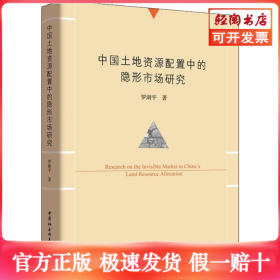 中国土地资源配置中的隐形市场研究