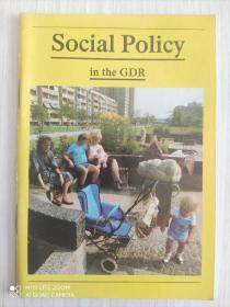 德意志民主共和国 社会政策 宣传画册 1987年德国原版