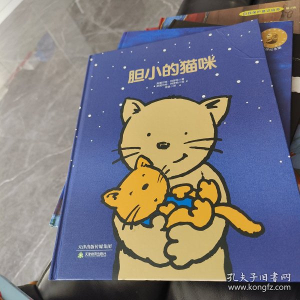 胆小的猫咪