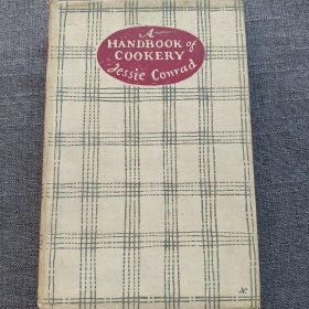 A HANDBOOK OF COOKERY 烹饪手册 毛边书