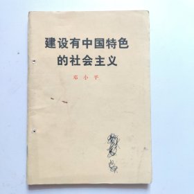 建设有中国自国社会主义