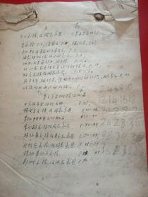 珍贵的手抄资料！发现地在新疆乌鲁木齐！
提供的元素如下：时间1970年
都是审查的资料
夏永钦  汤宜民     罗西度  杨德志