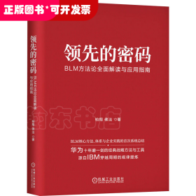 领先的密码：BLM方法论全面解读与应用指南    柏翔 佛洁