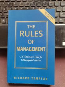 The Rules of Management