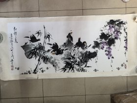 李文弟花鸟作品