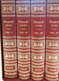 Plutarch Lives the rise of classical Greece Greek history philosophy 大量插图英文原版精装