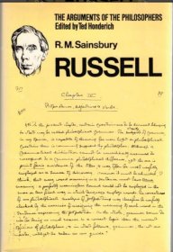 价可议 Russell The arguments of the philosophers nmwxhwxh