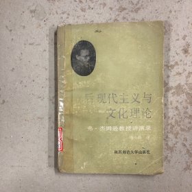 后现代主义与文化理论：杰姆逊教授讲演录
