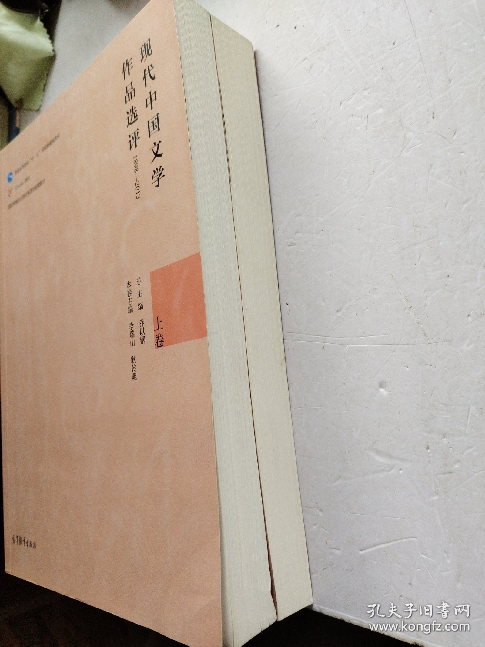 现代中国文学作品选评1898—2013（上下卷）