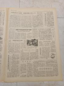 湖南日报1979年4月24日。黄平同志追悼会在郴州举行。守卫祖国南疆的海，空军部队分别召开庆功授奖大会表彰先进。