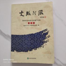文脉衍风 : 滨州市非物质文化遗产名录. 第2卷