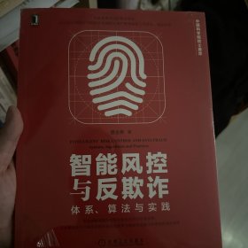 智能风控与反欺诈：体系 算法与实践