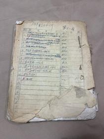 1954年中国人民银行霍邱支行总结一厚份