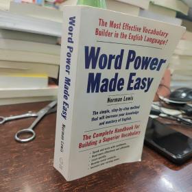 Word Power Made Easy: The Complete Handbook for Building a Superior Vocabulary 英文原版