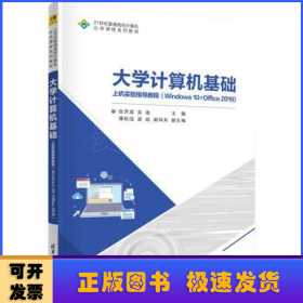 大学计算机基础上机实验指导教程（Windows 10+Office 2016）