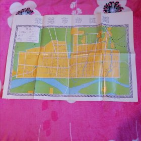 莱芜市市区图（1991年5月）