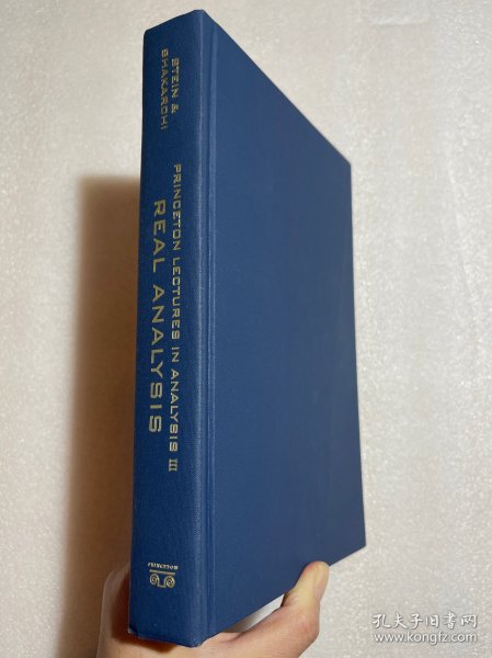 现货 Real Analysis: Measure Theory, Integration, and Hilbert Spaces 英文原版 实分析 复分析 泛函分析 傅立叶分析 调和分析 伊莱亚斯M.斯坦恩 EliasM.Stein  实分析：测度理论，积分和希尔伯特空间