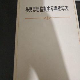 马克思恩格斯事业年表 z3