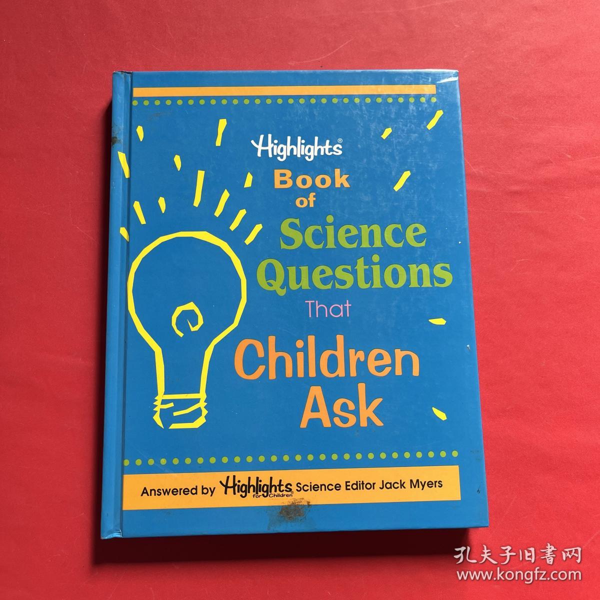 Highlights Book of science Questions That children ASK