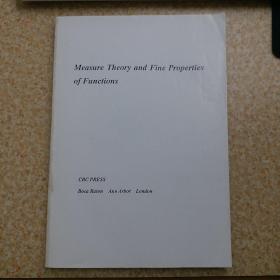 Measure Theory and Fine Properties of Functions