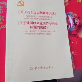 《关于若干历史问题的决议》和《关于建国以来党的若干历史问题的决议》