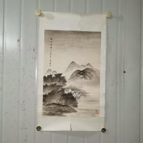 高士禄山水画