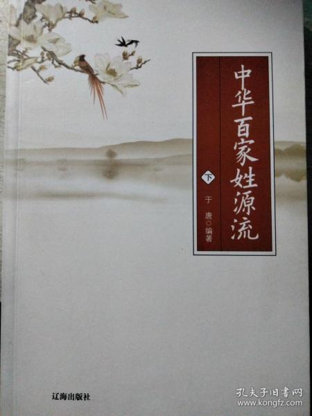 中华百家姓源流(下册)